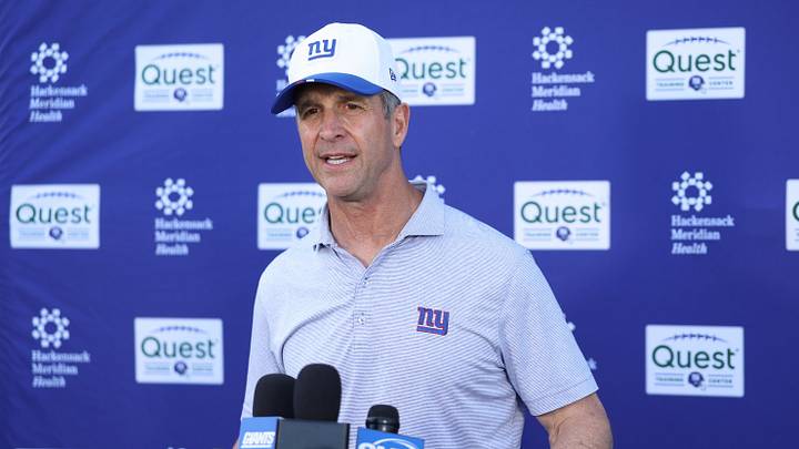New York Giants head coach John Harbaugh New York Giants head coach John Harbaugh