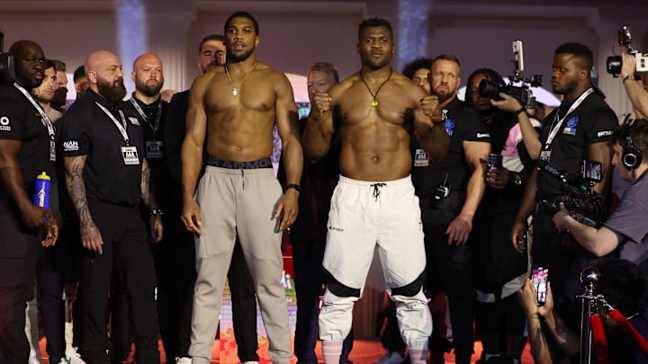 Knockout Chaos - Anthony Joshua v Francis Ngannou: Weigh-In