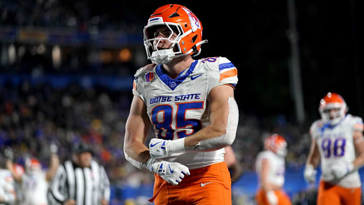 Boise State Broncos tight end Matt Lauter. Boise State Broncos tight end Matt Lauter.