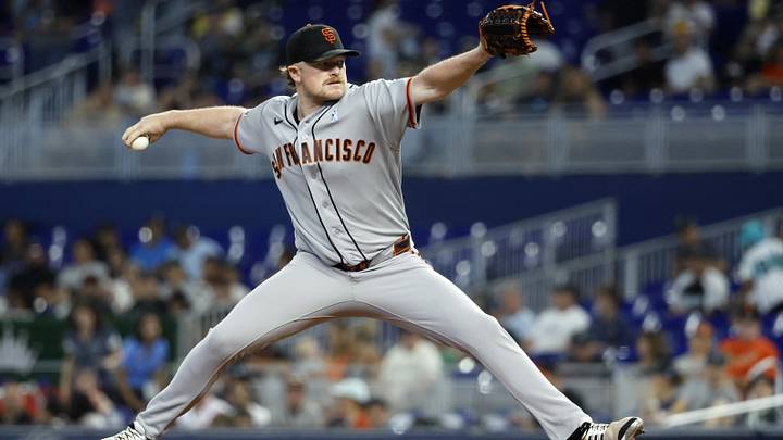San Francisco Giants starting pitcher Logan Webb