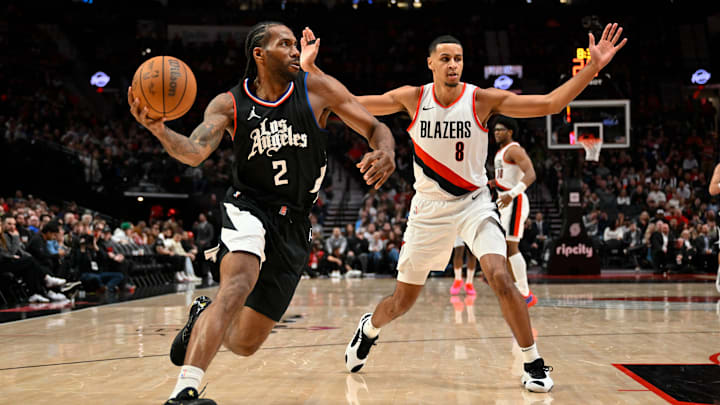 Kawhi leonard trailblazers clearance