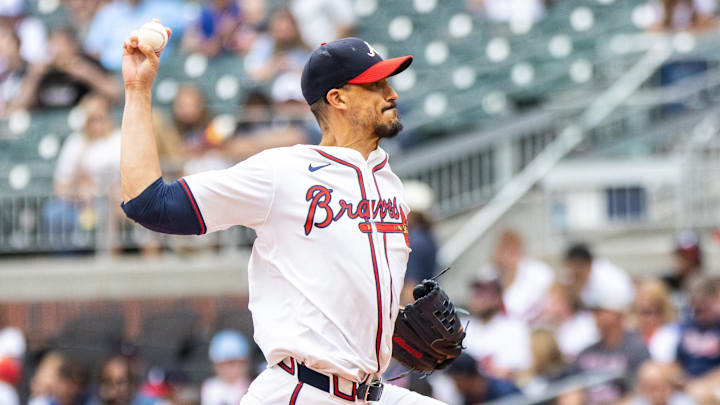 Atlanta Braves pitcher Charlie Morton