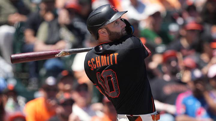 Casey Schmitt and the Giants are road underdogs in Milwaukee. Casey Schmitt and the Giants are road underdogs in Milwaukee.