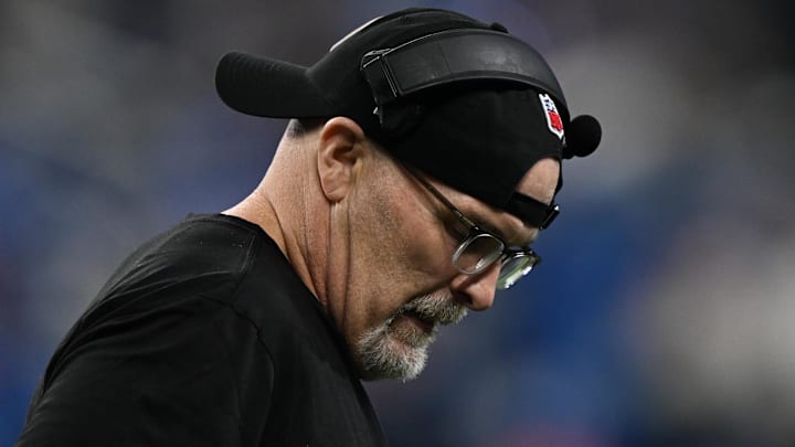 Washington Commanders head coach Dan Quinn Mandatory Credit: Lon Horwedel-Imagn Images Washington Commanders head coach Dan Quinn Mandatory Credit: Lon Horwedel-Imagn Images