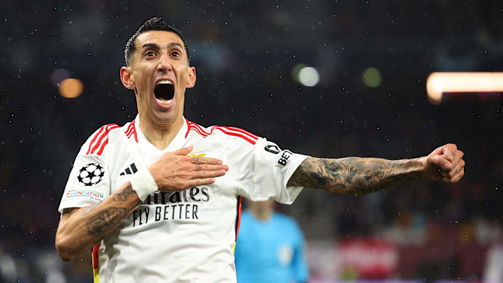 Di María se despede do Benfica na Copa do Mundo de Clubes