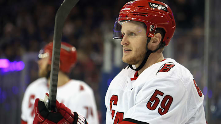 Carolina Hurricanes v New York Rangers - Game One