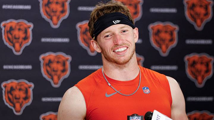 Chicago Bears defensive back Dillon Thieneman. Chicago Bears defensive back Dillon Thieneman.