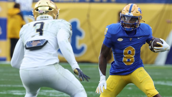 Pittsburgh Panthers running back Juelz Goff.