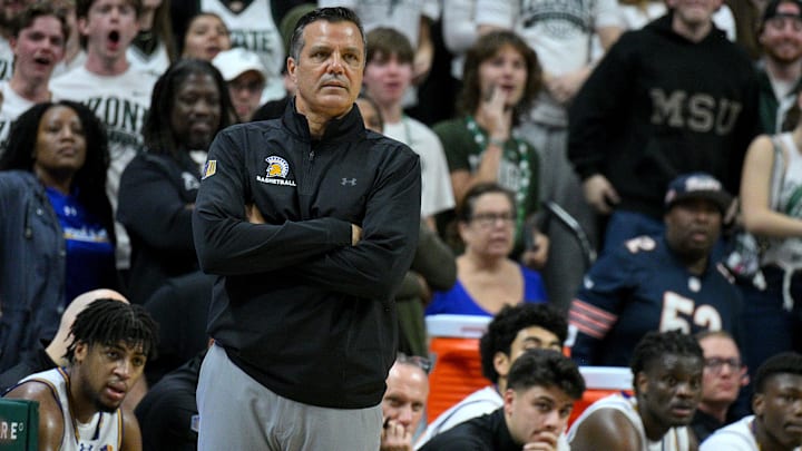 San Jose State Spartans head coach Tim Miles.