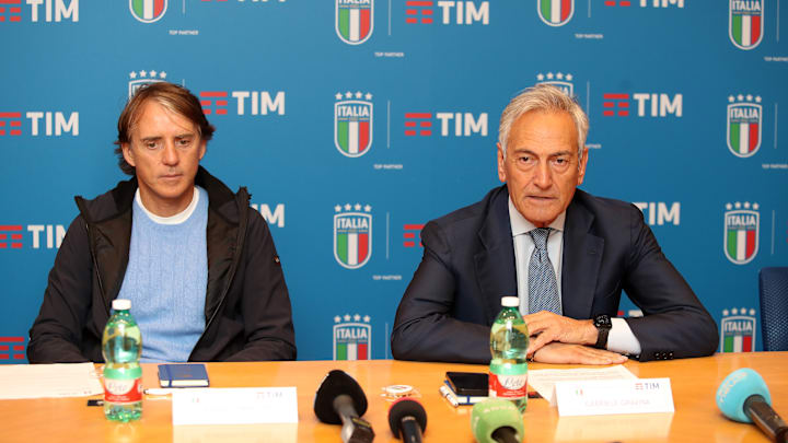 Roberto Mancini, Gabriele Gravina