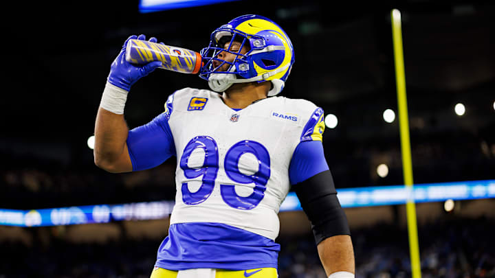 NFC Wild Card Playoffs - Los Angeles Rams Aaron Donald