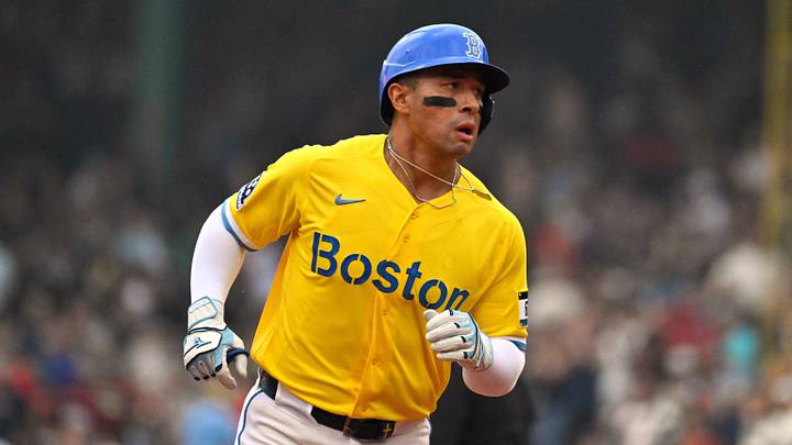 Jul 18, 2026; Boston, Massachusetts, USA; Boston Red Sox left fielder Jahmai Jones (37) runs the bases after hitting a two run home run against the Tampa Bay Rays during the second inning at Fenway Park. Mandatory Credit: Eric Canha-Imagn Images Jul 18, 2026; Boston, Massachusetts, USA; Boston Red Sox left fielder Jahmai Jones (37) runs the bases after hitting a two run home run against the Tampa Bay Rays during the second inning at Fenway Park. Mandatory Credit: Eric Canha-Imagn Images