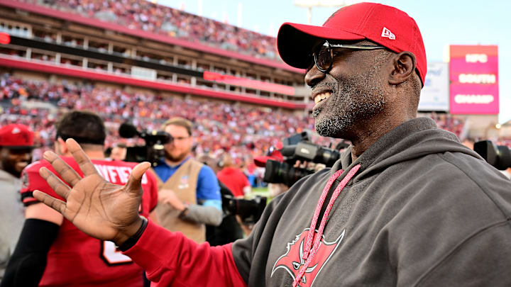 Tampa Bay Buccaneers head coach Todd Bowles shares a special connection with the team's second-round draft pick this year.
