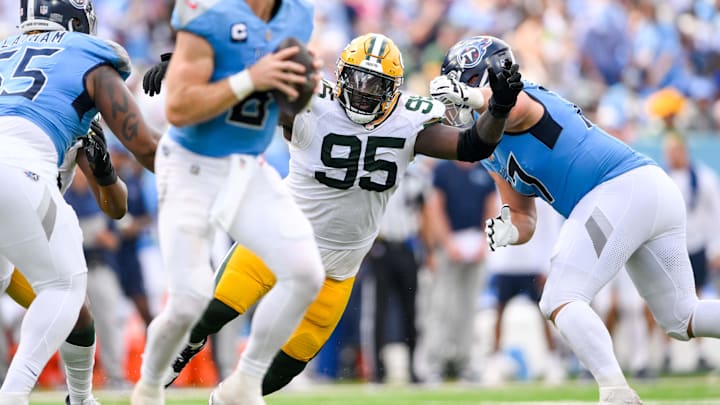 Green Bay Packers defensive tackle Devonte Wyatt leads the team with three sacks even while missing the last three games.