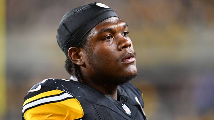 Pittsburgh Steelers offensive tackle Broderick Jones