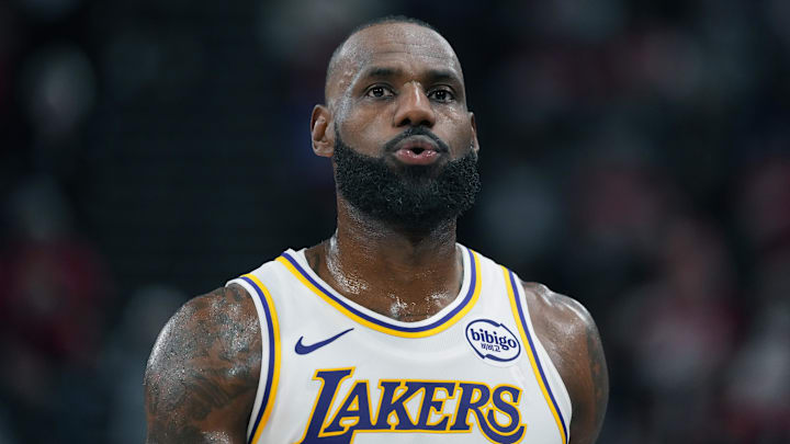 Los Angeles Lakers star LeBron James. Los Angeles Lakers star LeBron James.
