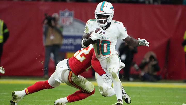 The Kansas City Chiefs are up on Tyreek Hill's next team market on Kalshi. The Kansas City Chiefs are up on Tyreek Hill's next team market on Kalshi.