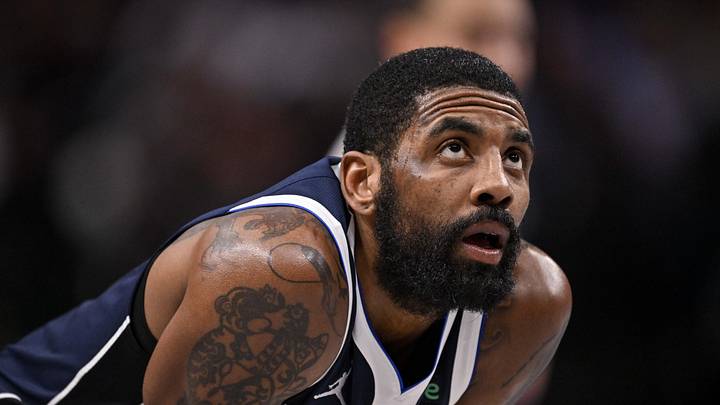 Dallas Mavericks guard Kyrie Irving (11) looks on Dallas Mavericks guard Kyrie Irving (11) looks on