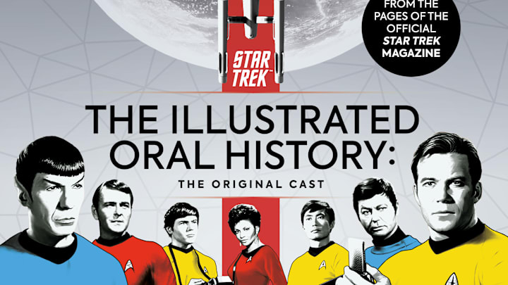 Stat Trek: The Illustrated Oral History. Image courtesy Titan Comics