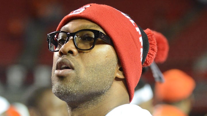 Former NC State football wide receiver Torry Holt Former NC State football wide receiver Torry Holt