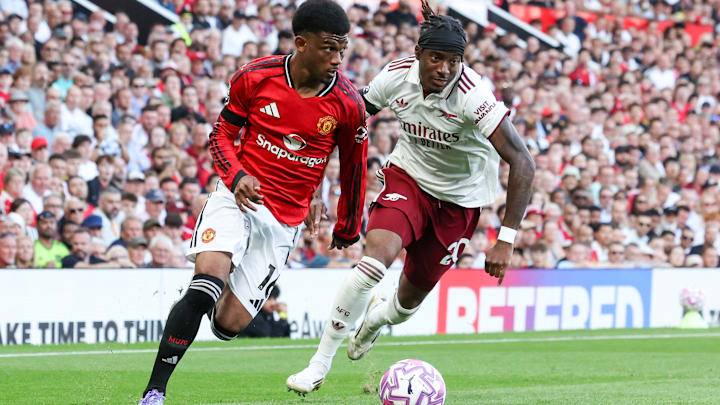 Arsenal x Manchester United se enfrentam pela Premier League 2025/26 