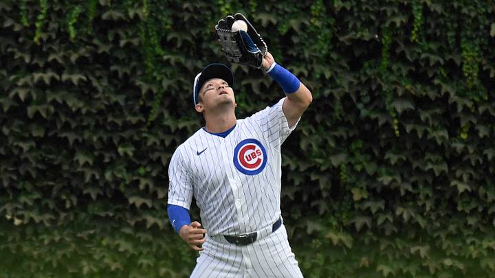 Chicago Cubs right fielder Seiya Suzuki.