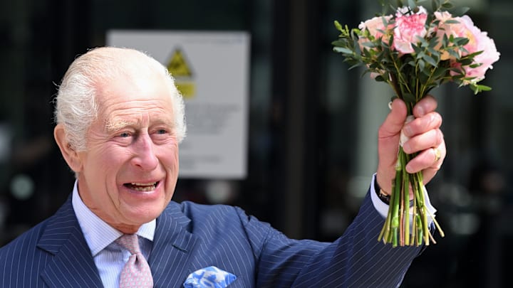 King Charles III And Queen Camilla Visit University College Hospital Macmillan Cancer Centre