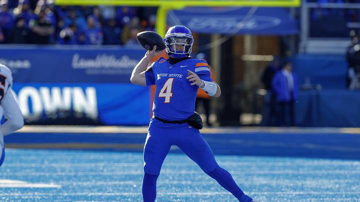 Boise State Broncos quarterback Maddux Madsen.