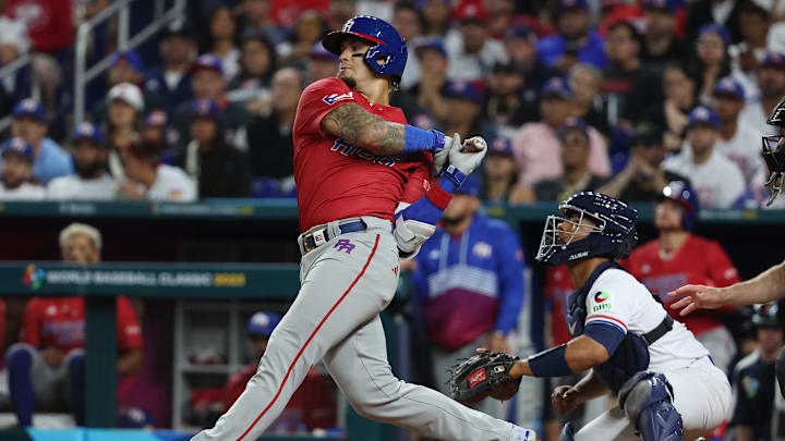 Javier Báez conectó su primer cuadrangular del Clásico Mundial