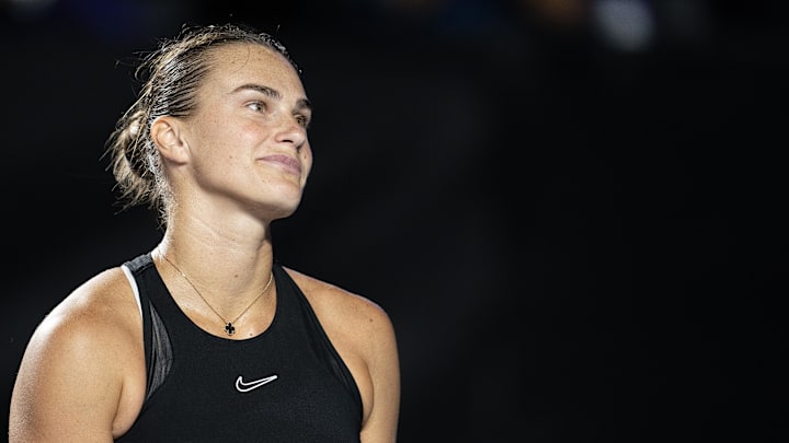 Aryna Sabalenka reflected on her season after losing to Coco Gauff in the 2024 WTA Finals.