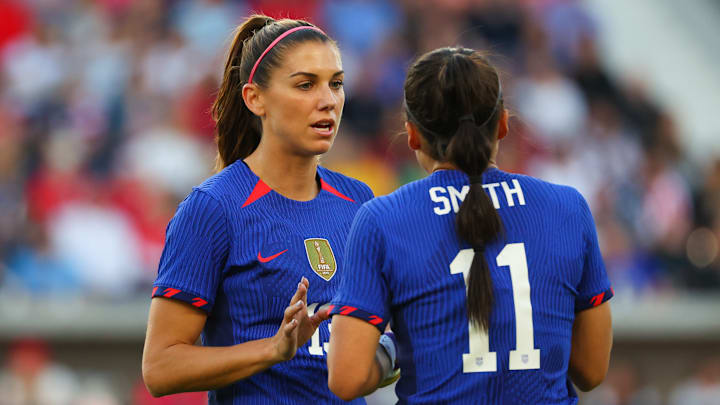 Alex Morgan devrait encore être présente à la pointe de l'attaque américaine.