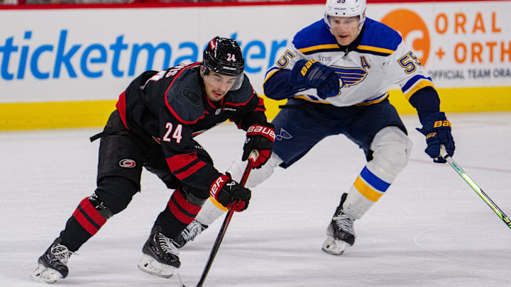 St Louis Blues v Carolina Hurricanes