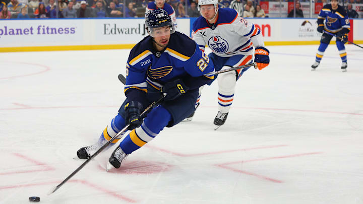 Edmonton Oilers v St. Louis Blues Edmonton Oilers v St. Louis Blues