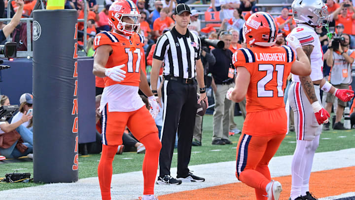 COLLEGE FOOTBALL: OCT 11 Ohio State at Illinois COLLEGE FOOTBALL: OCT 11 Ohio State at Illinois