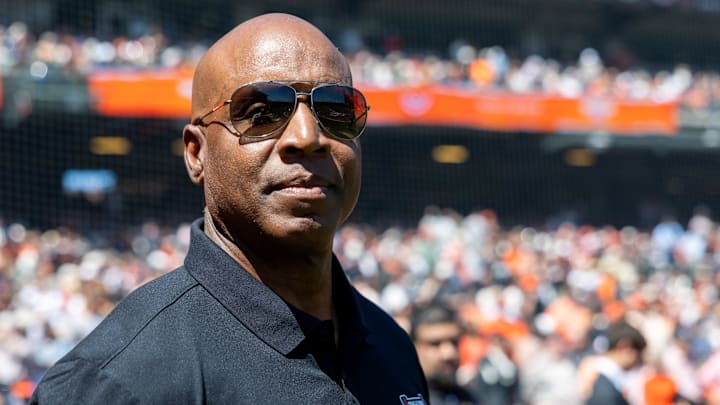 San Francisco Giants legend Barry Bonds. San Francisco Giants legend Barry Bonds.