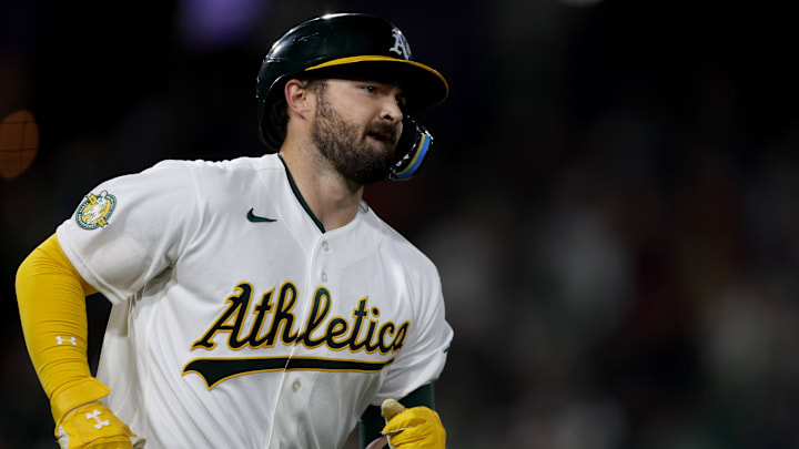 Shea Langeliers and the A's are home underdogs against the Guardians.