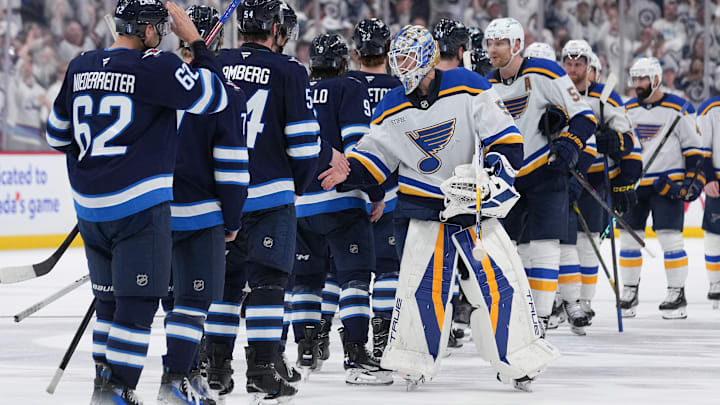 St Louis Blues v Winnipeg Jets - Game Seven