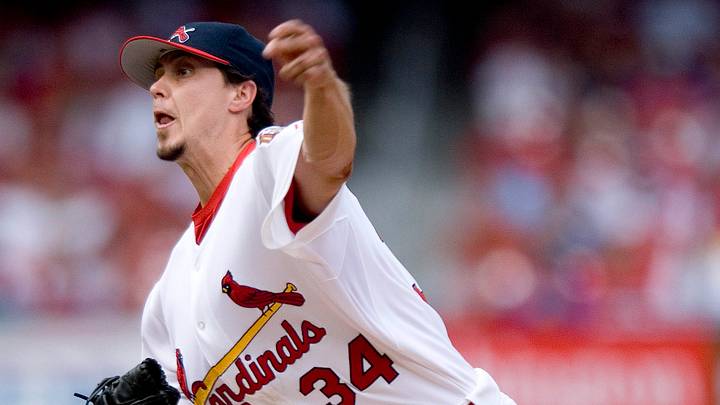 Jun 4, 2006; St. Louis, MO, USA; St. Louis Cardinals pitcher Randy Flores (34) delivers a pitch against the Chicago Cubs at Busch Stadium. Mandatory Credit: Photo by Scott Rovak-USA TODAY Sports (©) Copyright 2006 by Scott Rovak Jun 4, 2006; St. Louis, MO, USA; St. Louis Cardinals pitcher Randy Flores (34) delivers a pitch against the Chicago Cubs at Busch Stadium. Mandatory Credit: Photo by Scott Rovak-USA TODAY Sports (©) Copyright 2006 by Scott Rovak