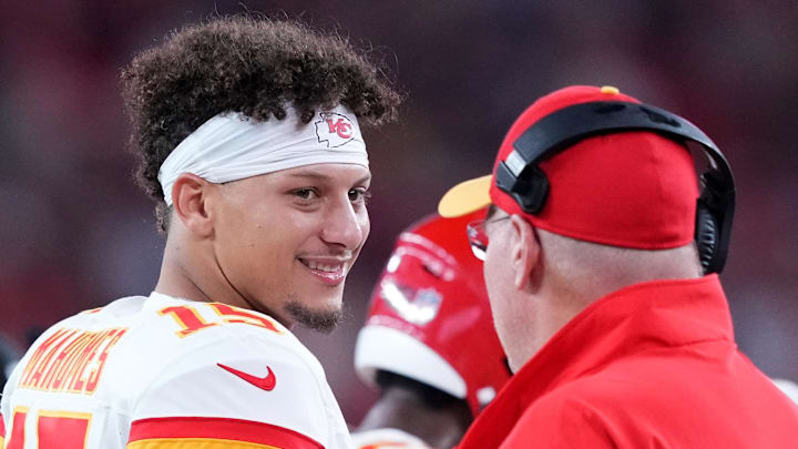 Patrick Mahomes admitted Andy Reid wants him to throw the behind-the-back pass in a game