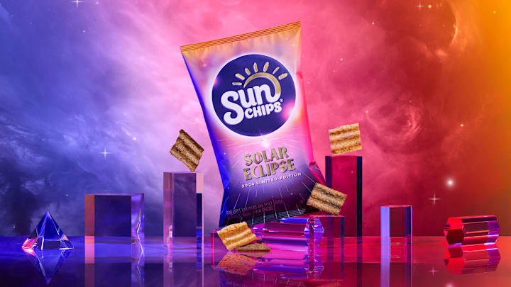 SunChips invites fans to experience a cosmic collaboration in the sky and on their tastebuds with an exclusive, new flavor mash-up – SunChips® Solar Eclipse Limited-Edition Pineapple Habanero and Black Bean Spicy Gouda.