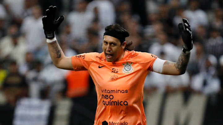 Cássio fez grandes defesas no segundo tempo contra o Flamengo Cássio fez grandes defesas no segundo tempo contra o Flamengo