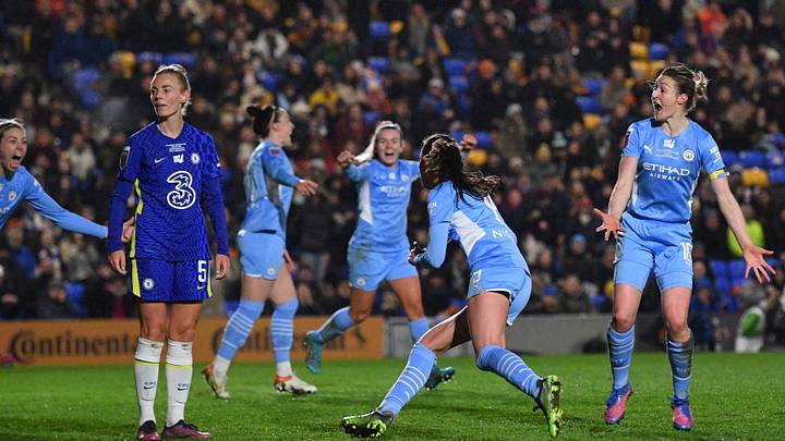 Man City beat Chelsea in the Continental Cup final