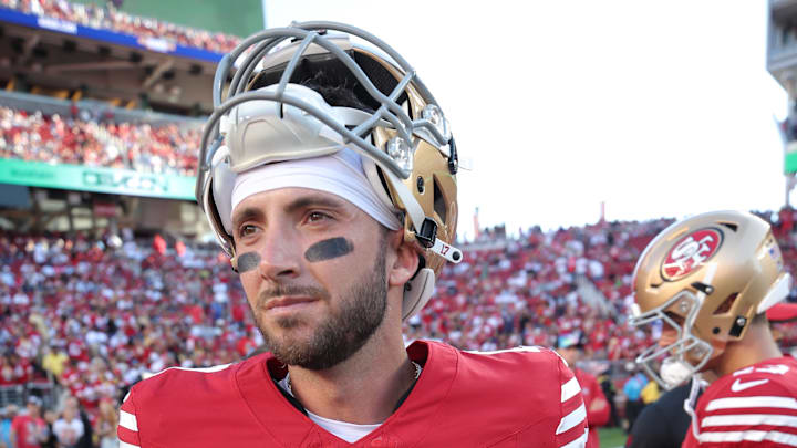 San Francisco 49ers quarterback Brandon Allen (17)