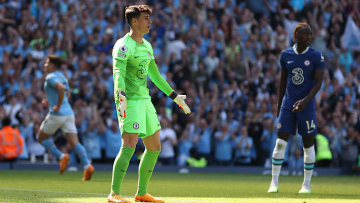 Chelsea were beaten at the Etihad