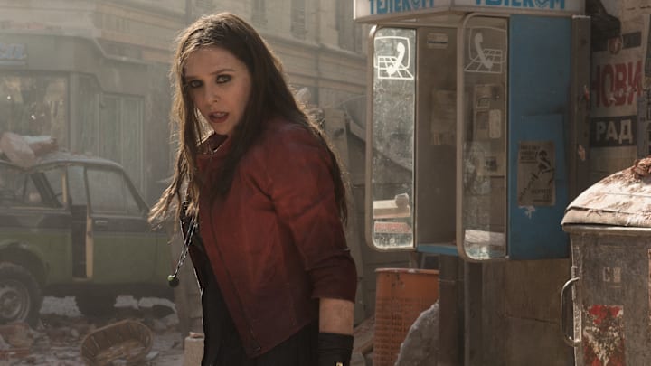 Marvel's Avengers: Age Of Ultron..L to R: Scarlet Witch/Wanda Maximoff (Elizabeth Olsen)..Ph: Jay Maidment..©Marvel 2015
