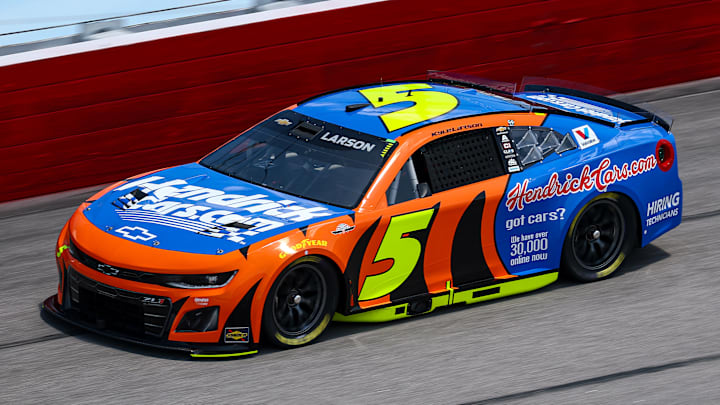 Kyle Larson, Hendrick Motorsports, Goodyear 400, Darlington Raceway, NASCAR