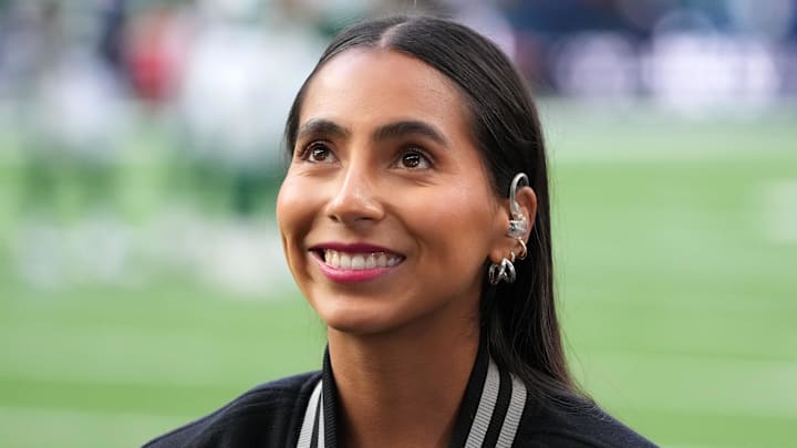 Flores traveled to London in October to star in the NFL's Celebrity Flag Football Game at Copper Box Arena.