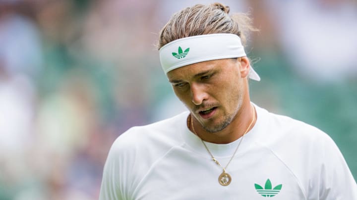 Alexander Zverev said he "probably needs" therapy after his loss at Wimbledon.