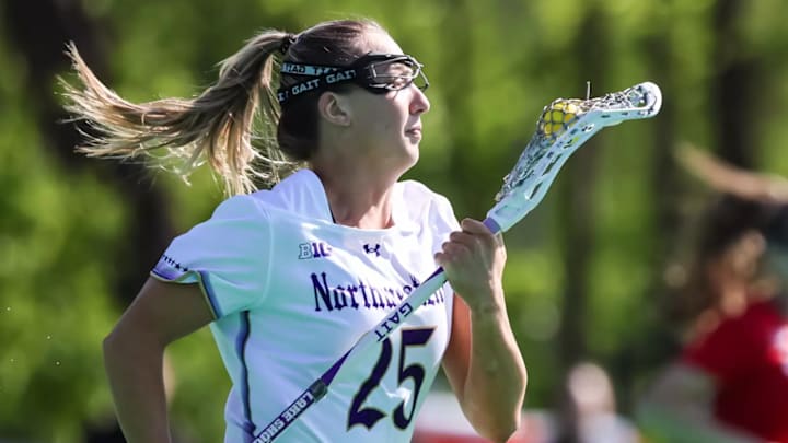 Madison Taylor during the Big Ten Championship Game. Madison Taylor during the Big Ten Championship Game.