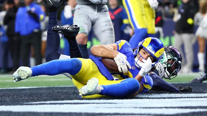 Puka Nacua caught a touchdown pass to cap off a controversial week. Puka Nacua caught a touchdown pass to cap off a controversial week.